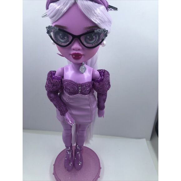 Shadow High Lavender Lynn ,Rainbow High Purple Posh Fashion Doll - Picture 2 of 16